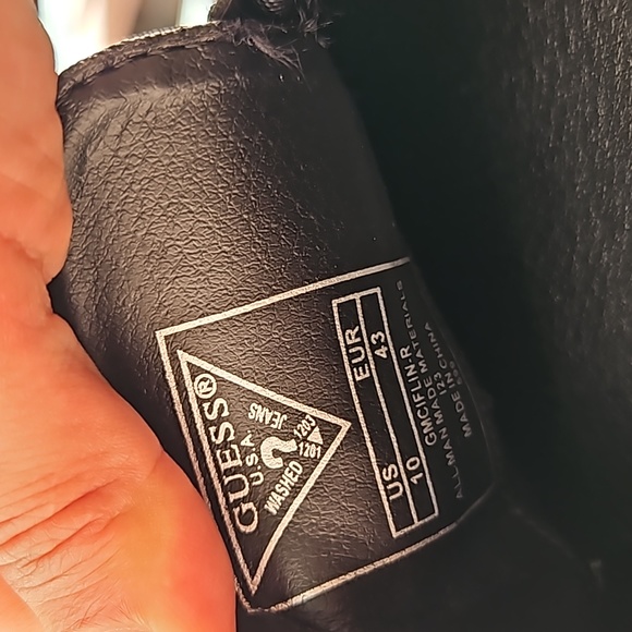 Guess black ciflin loafers dress shoes size 10 - Picture 13 of 13